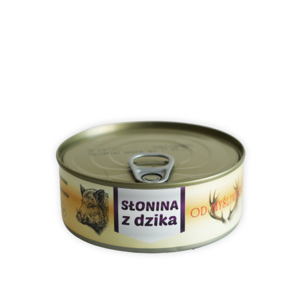 słonina z dzika